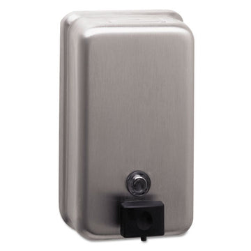 Bobrick Classicseries Surface-mounted Soap Dispenser, 40 Oz, 4.75 X 3.5 X 8.13, Stainless Steel freeshipping - TVN Wholesale
